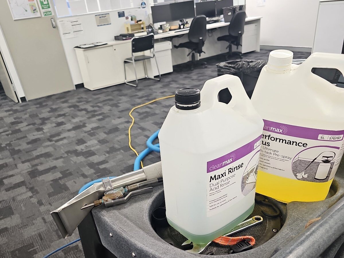 Commercial carpet cleaning project in Western Australia
